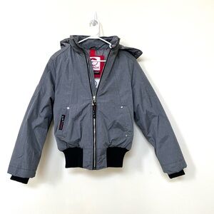 Canada Weathergear Bomber Jacket - Graphite Gray - Large